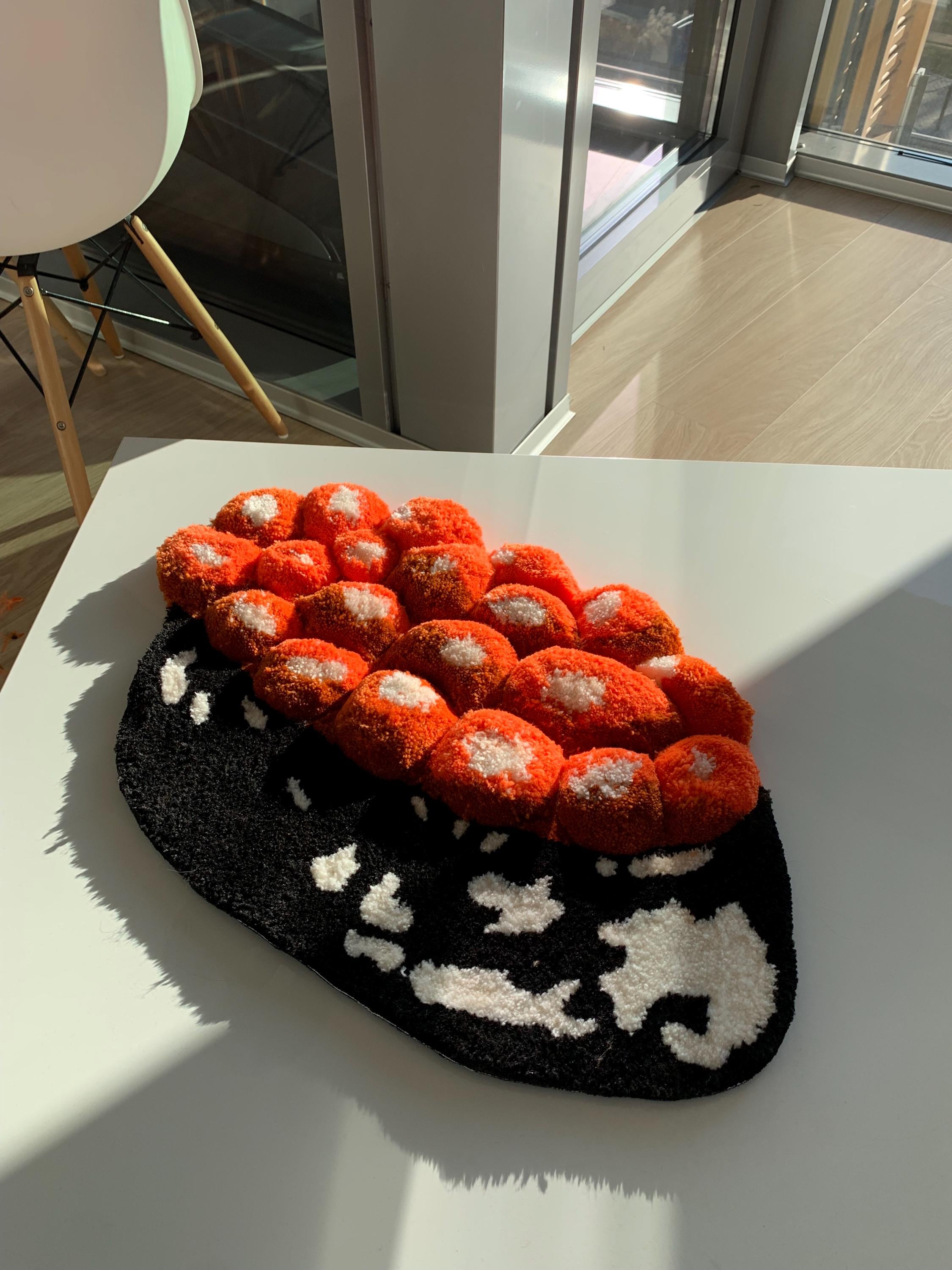 Tufted Rug 3d Fluffy Japanese Sushi Tufted Rug, Cute Kitchen Decor