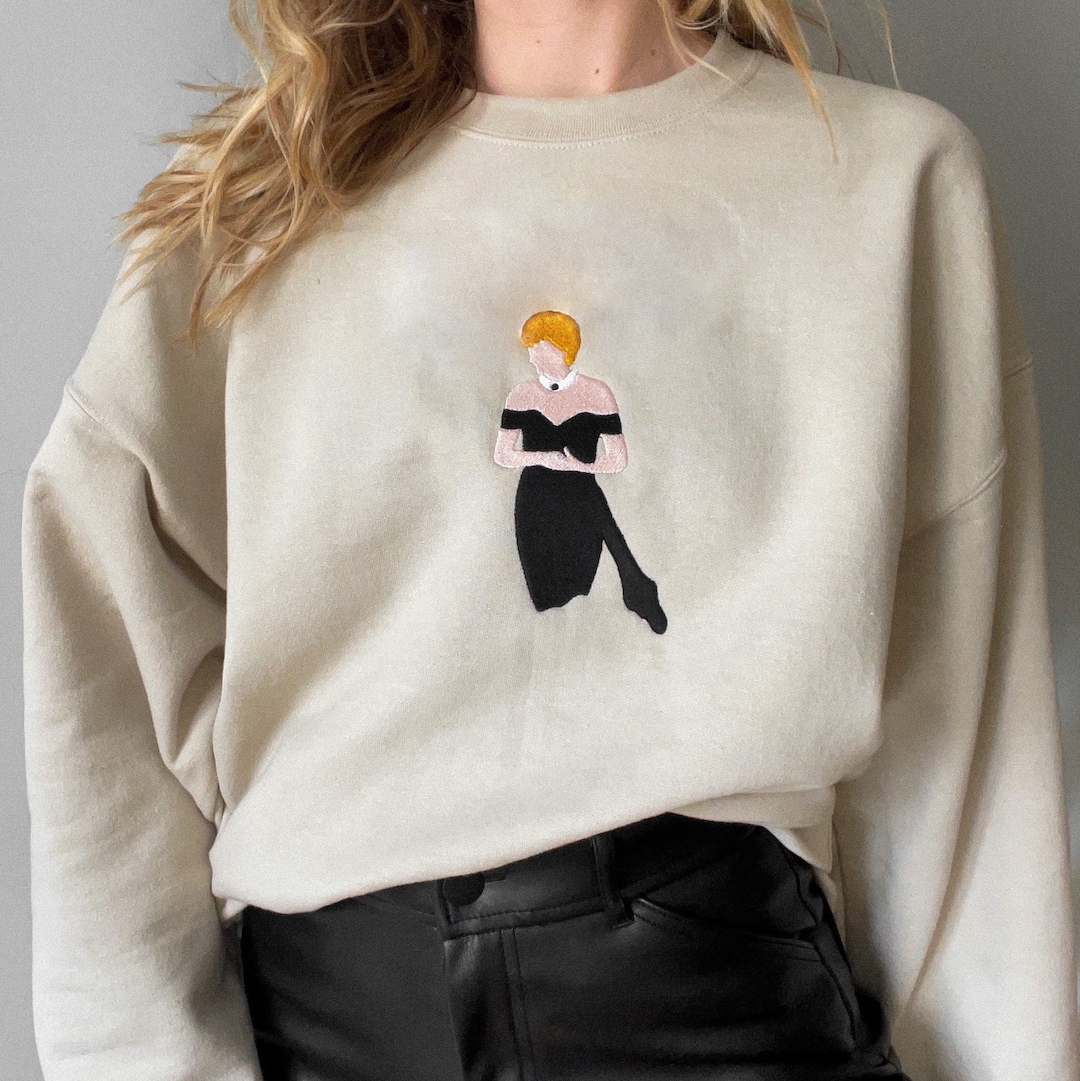 Princess Diana Revenge Dress Embroidered Crewneck 