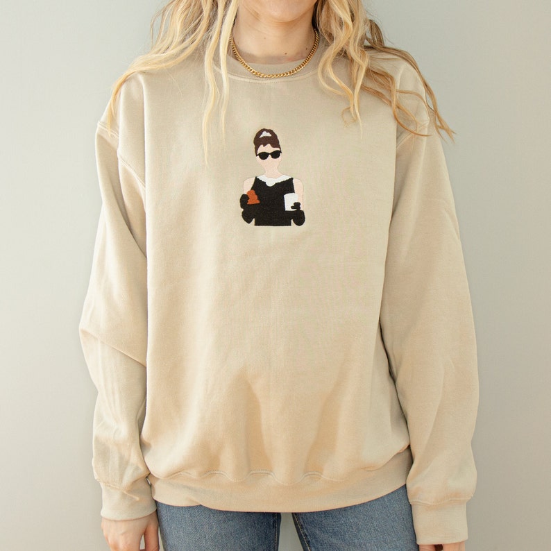 audrey hepburn crewneck