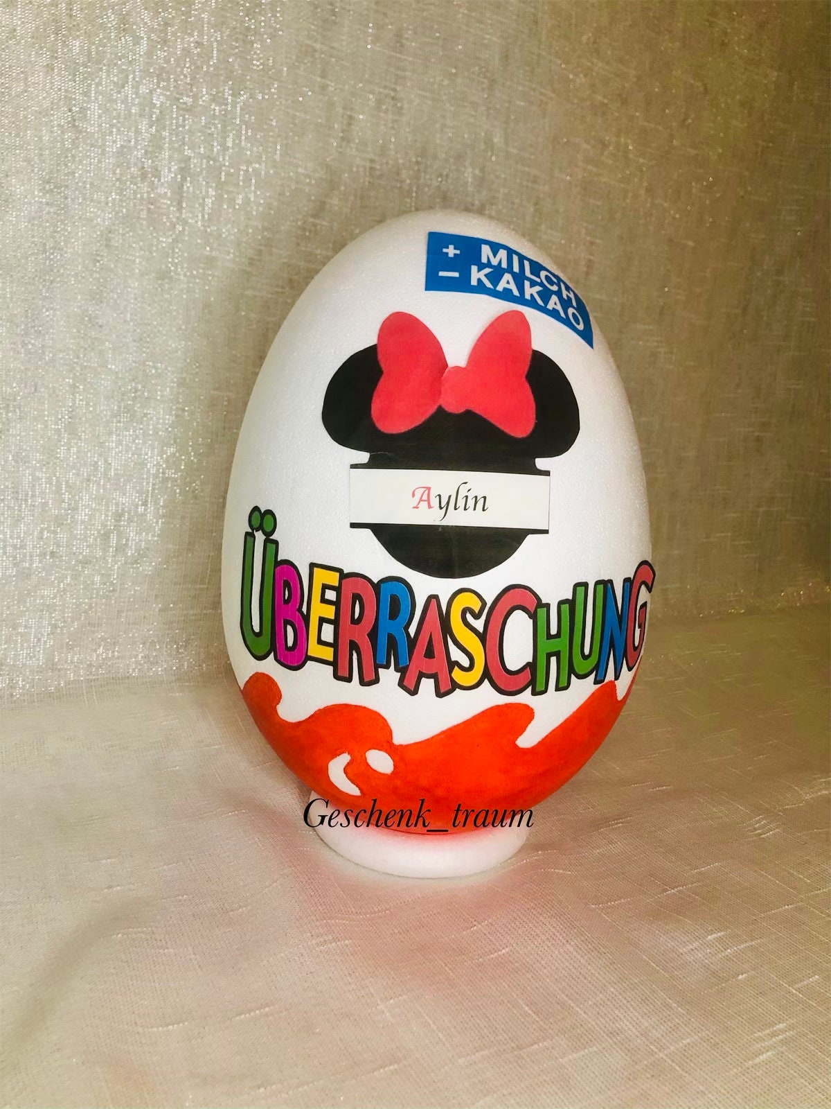 Personalisiertes Ü Ei 16 20 und 30 cm Überraschungsei | Etsy