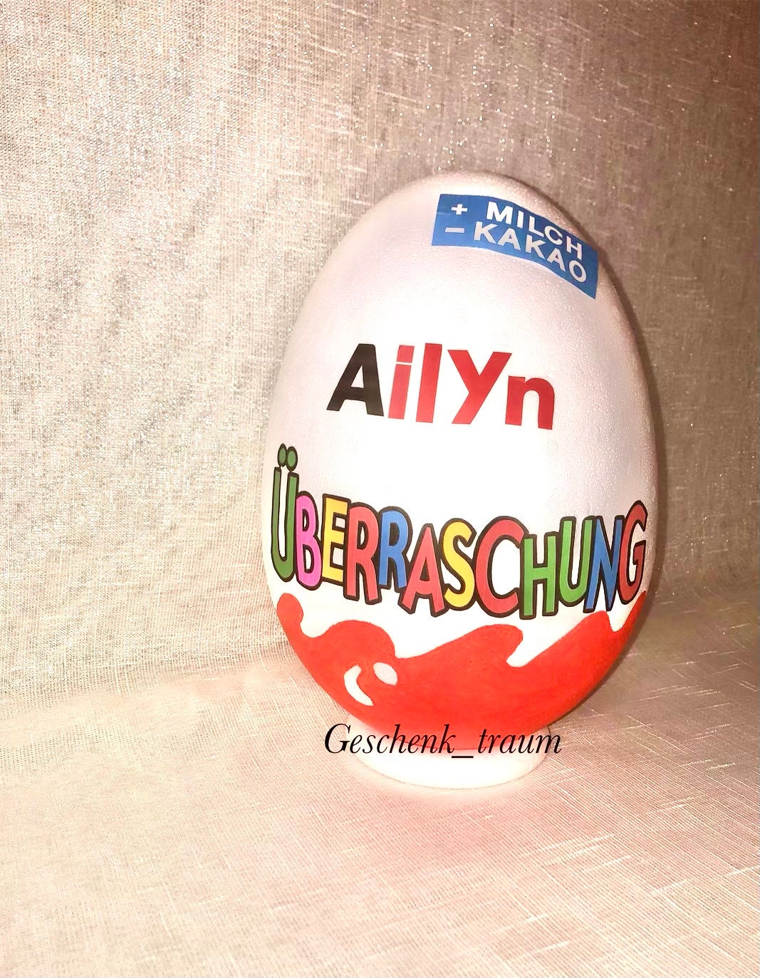 Personalisiertes Ü Ei 16 20 und 30 cm Überraschungsei | Etsy