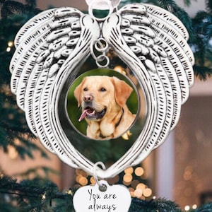 Pet Loss Gift, Personalised Dog Cat Pet Memorial Gift, Christmas Tree Decoration Bauble , Pet Loss Gift Dog Lover, Dog Loss Gift, Keepsake