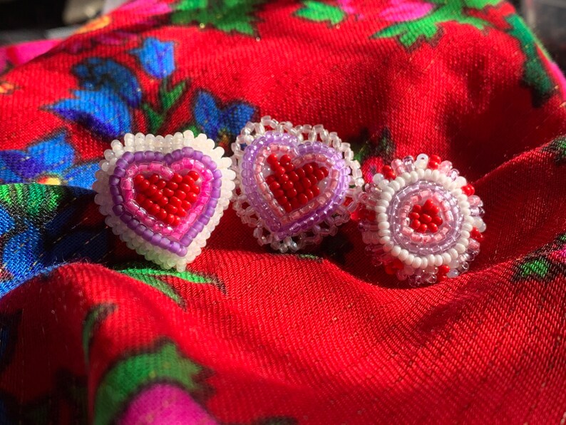 Beaded Sweetheart Ring