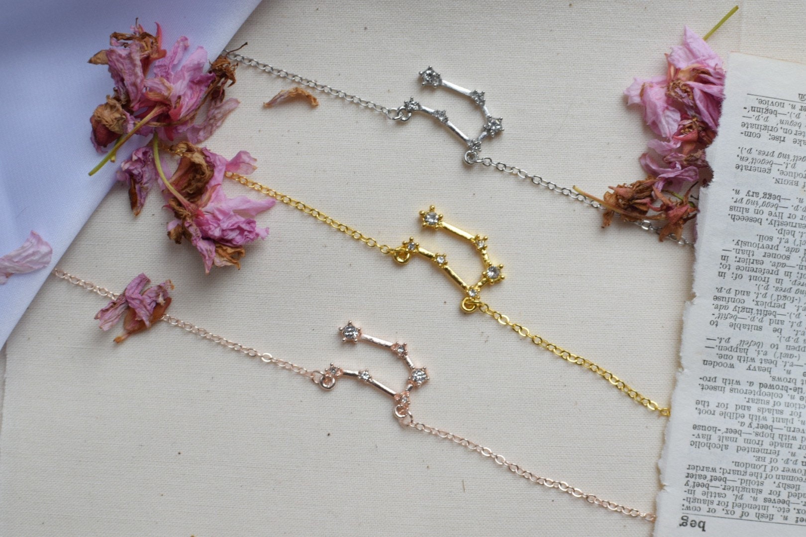 Star Sign Bracelet Astrology and Zodiac Designs Perfect Etsy