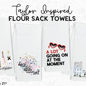 Eras Album Flour Sack Towel Taylor Inspired
