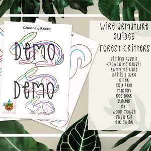 Felting Armature Guide - Forest Critters