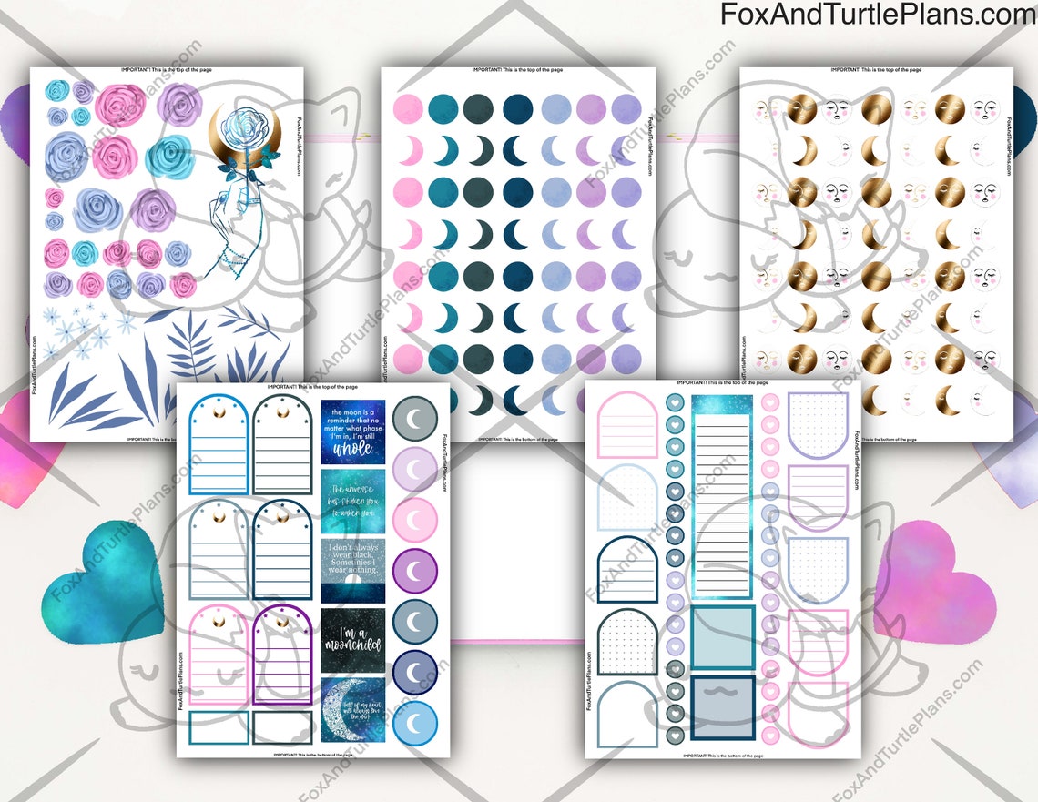 Printable Happy Planner Stickers Classic Sticker Book - Etsy
