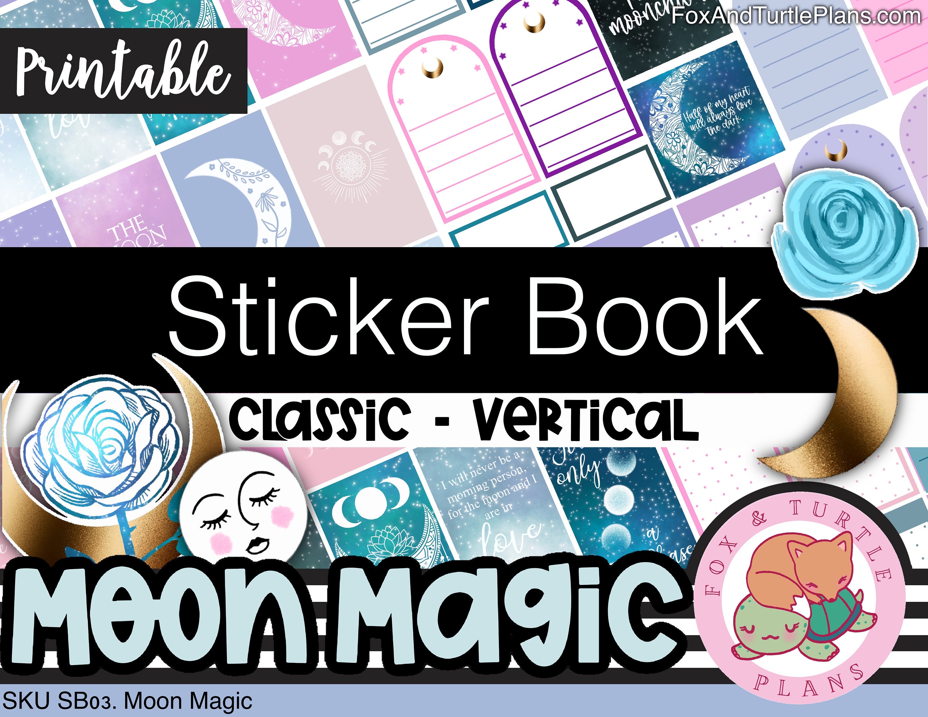 Printable Happy Planner Stickers Classic Sticker Book - Etsy
