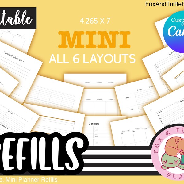 Happy Planner Refill Etsy