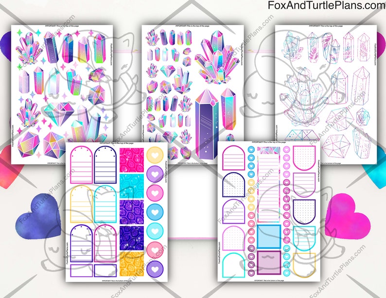 Printable Happy Planner Stickers Classic Sticker Book - Etsy