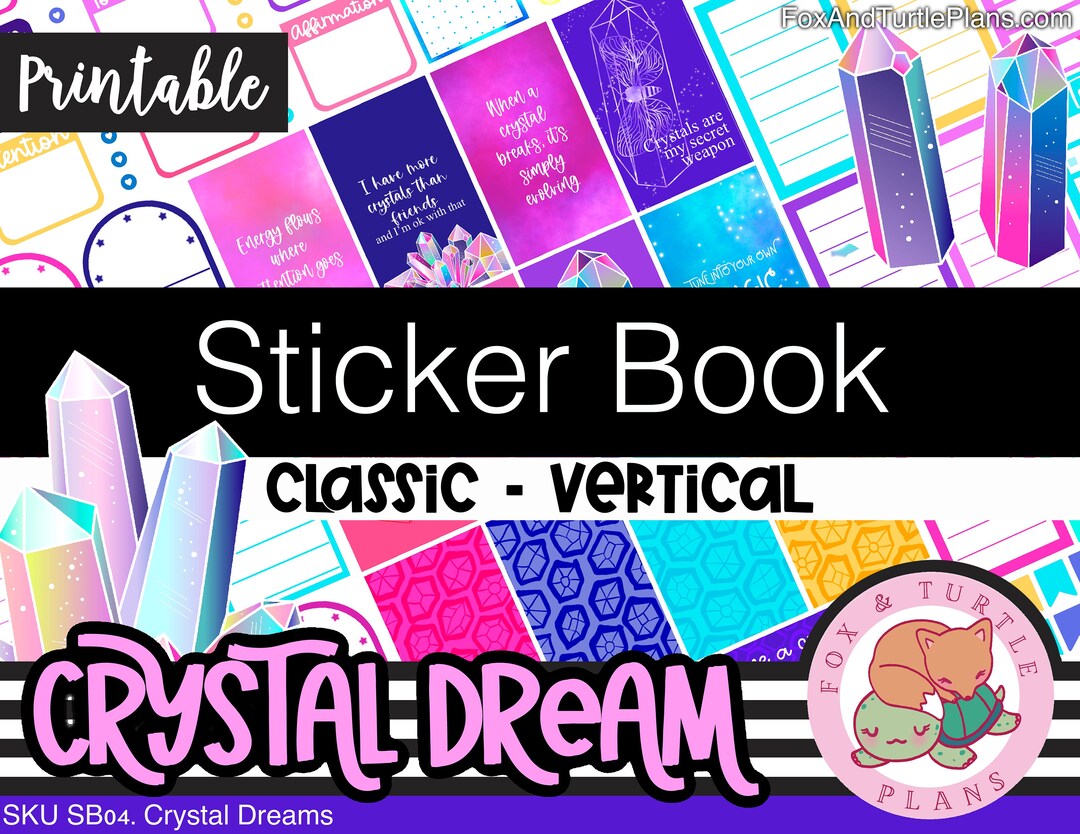 Printable Happy Planner Stickers Classic Sticker Book - Etsy