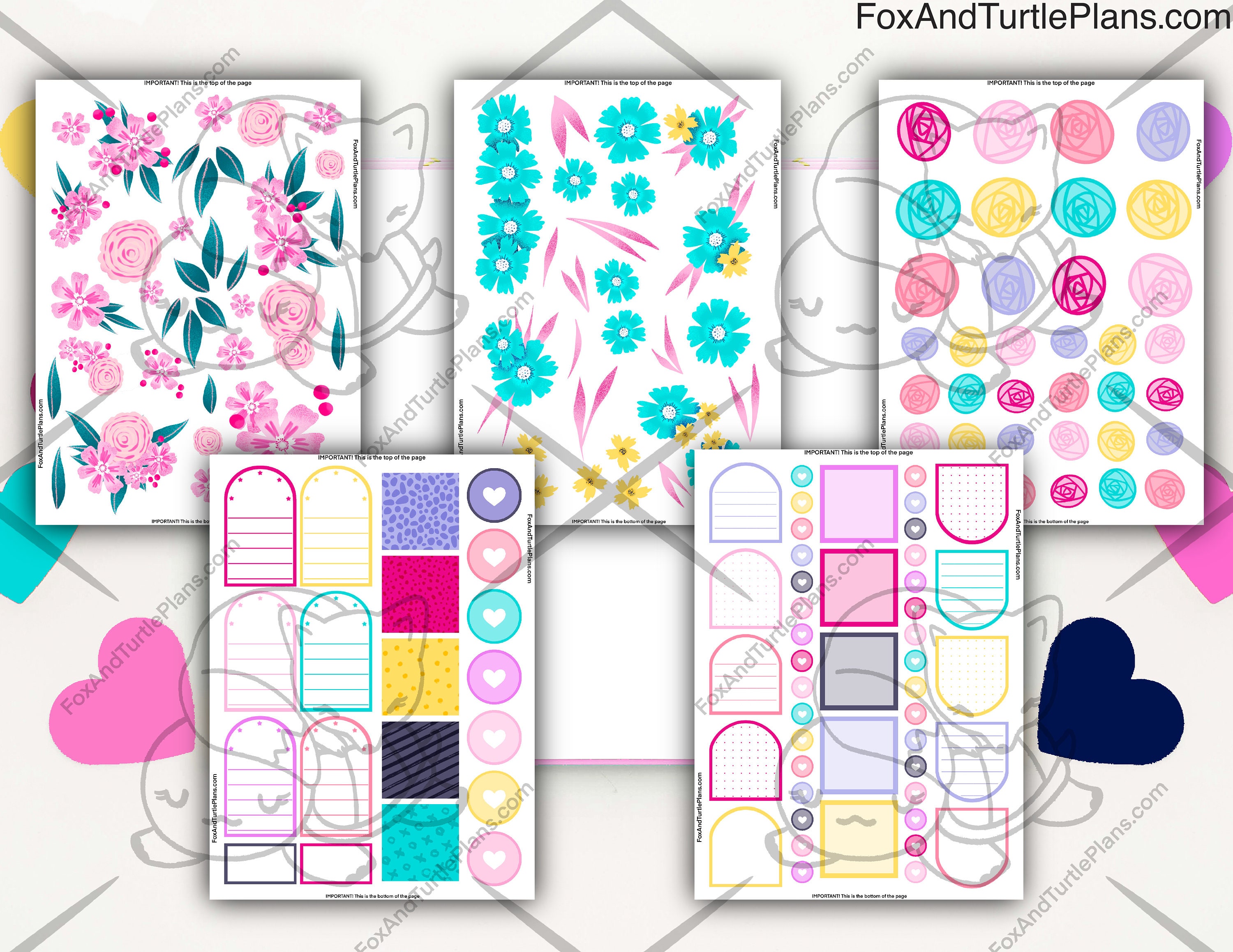 Printable Happy Planner Stickers Classic Sticker Book - Etsy