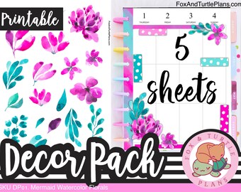 Printable Happy Planner Stickers Classic Decor Kit | Etsy