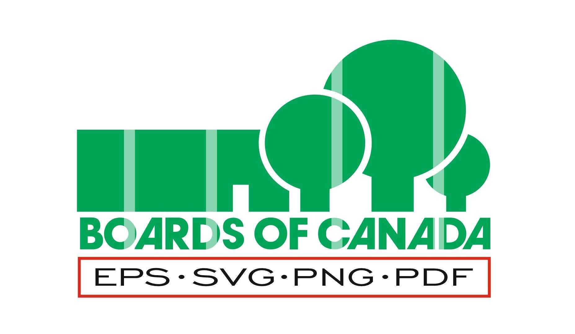 Boards Of Canada Logo SVG PNG PDF eps clipart vector Etsy