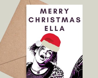 Personalised YungBlud Christmas Card! Merry Christmas! Multiple Colours Available!