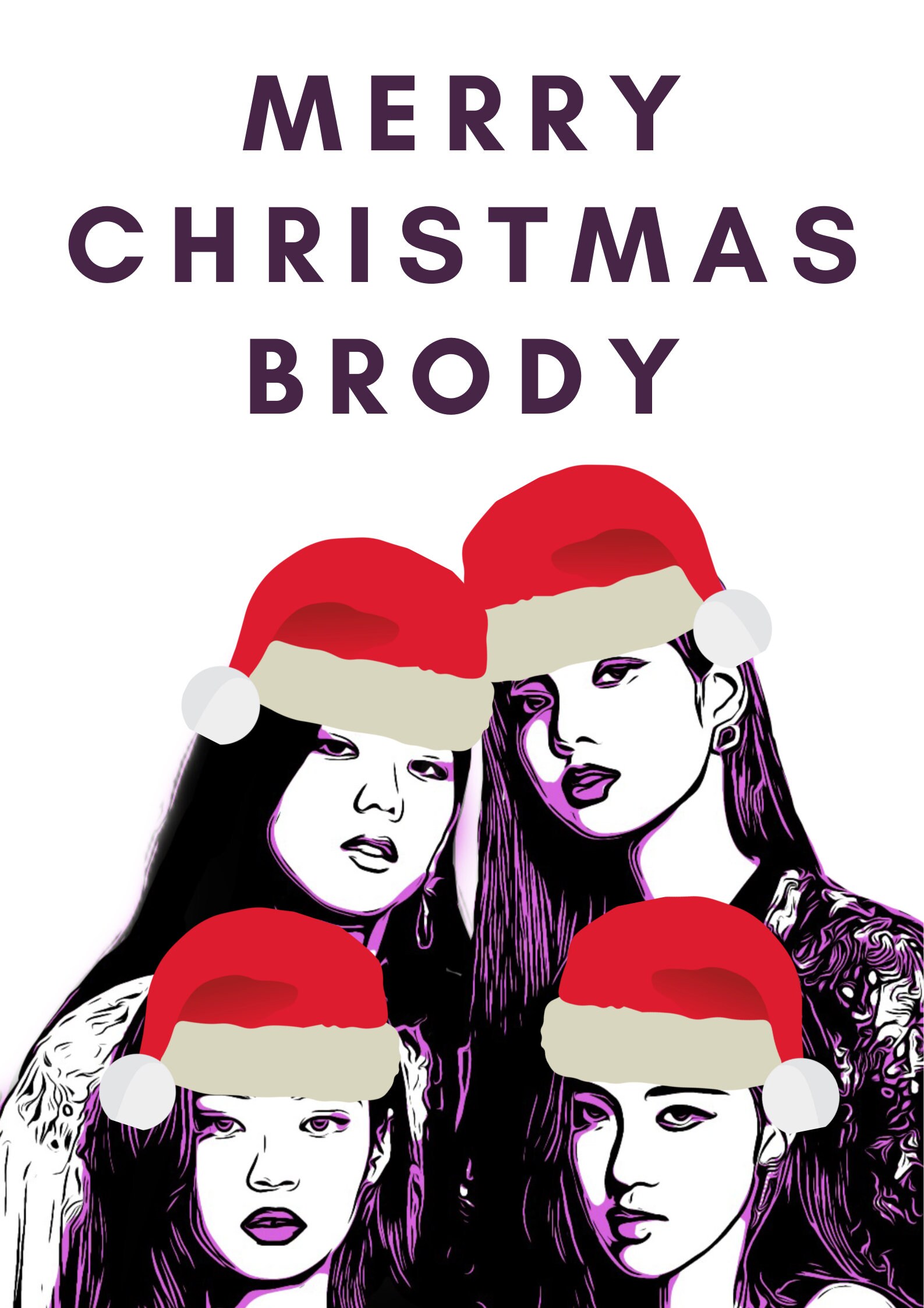BLACKPINK MERRY CHRISTMAS メッセージカード il_fullxfull.4148219341_qutm.jpg