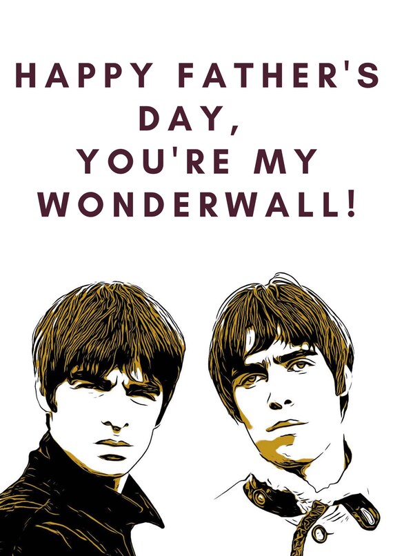 Biglietto Compleanno Oasis, Liam Gallagher -Personalizzato - Foto 5