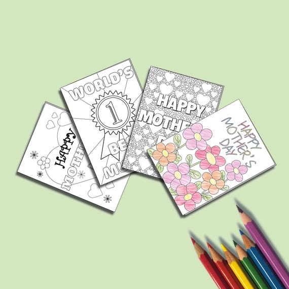 Kids Printable Mother's Day Card  Kids Printable Activity