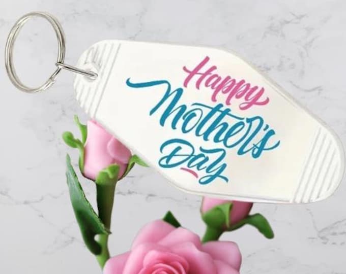 Personalised Mothers Day Motel Keyrings