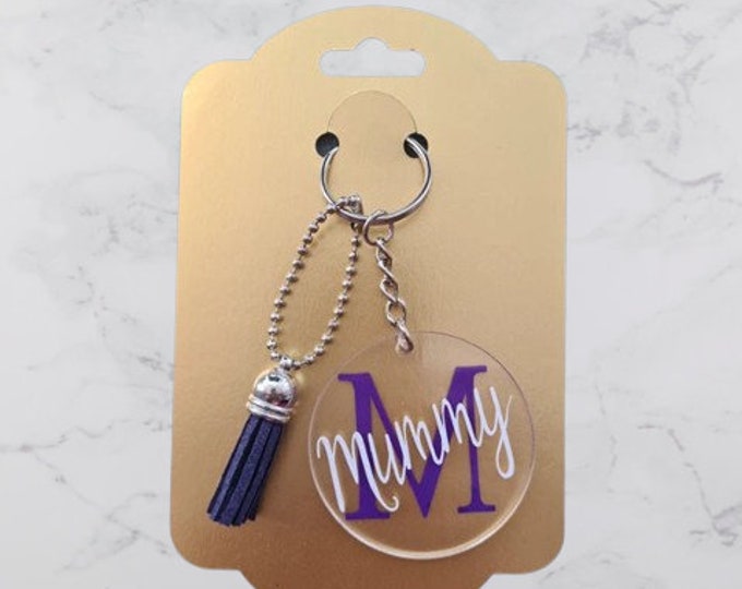 Mothers Day Personalised Keyrings
