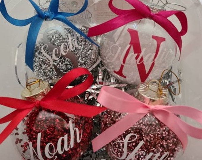 Personalised Baubles