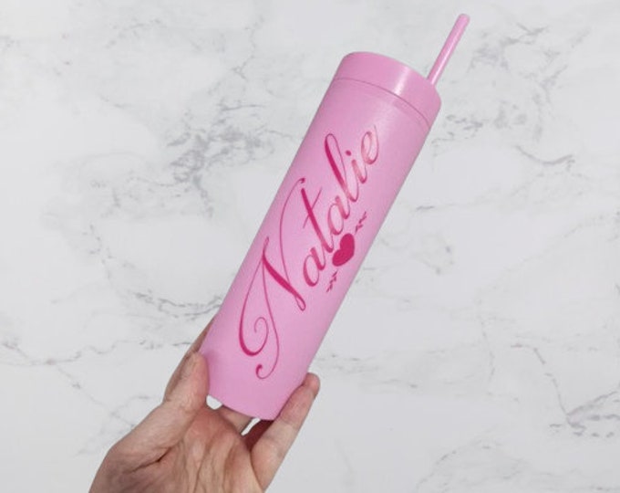 Personalised Skinny Tumbler 16oz