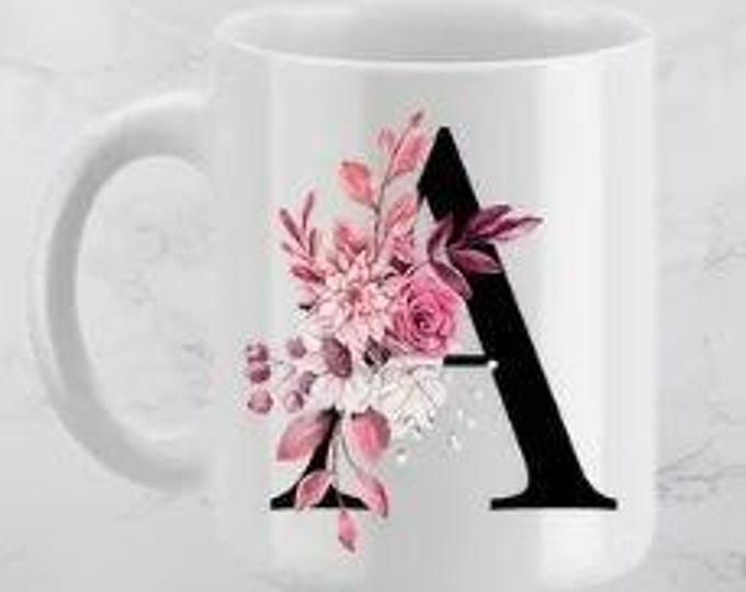 Alphabet Letter Mugs with Box