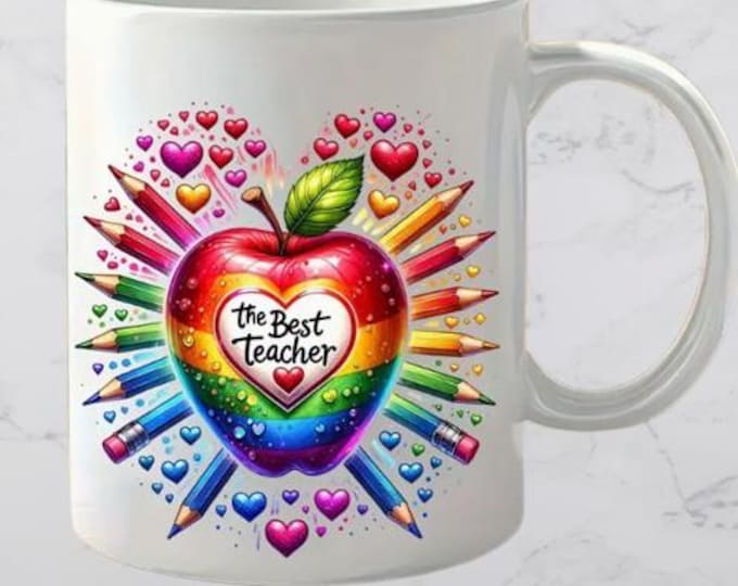 Teachers Gift Mugs, 12 Designs