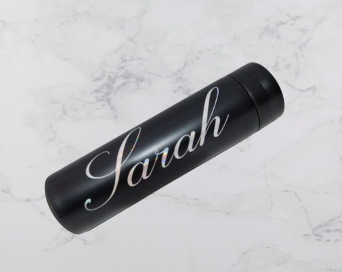 Personalised Thermo Flask with LED Temperature Display