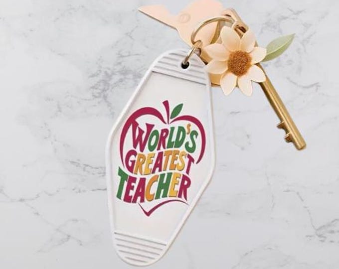 Teachers Motel Keyrings