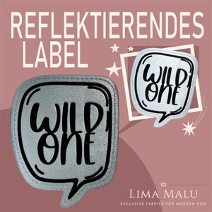 Reflective faux leather labels | Patches | Sewing: Limited Edition, Cheeky, Wild, Leo, Ciao Cocoa, Fox, Chill Out, Heart, No, Rainbow R9180 - Wil O. Blase