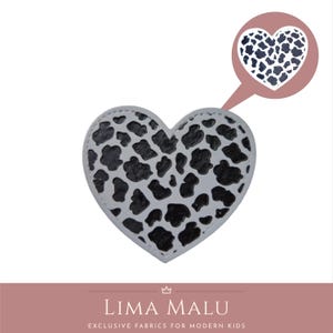 Reflective faux leather labels | Patches | Sewing: Limited Edition, Cheeky, Wild, Leo, Ciao Cocoa, Fox, Chill Out, Heart, No, Rainbow R9076 - Herz Leo