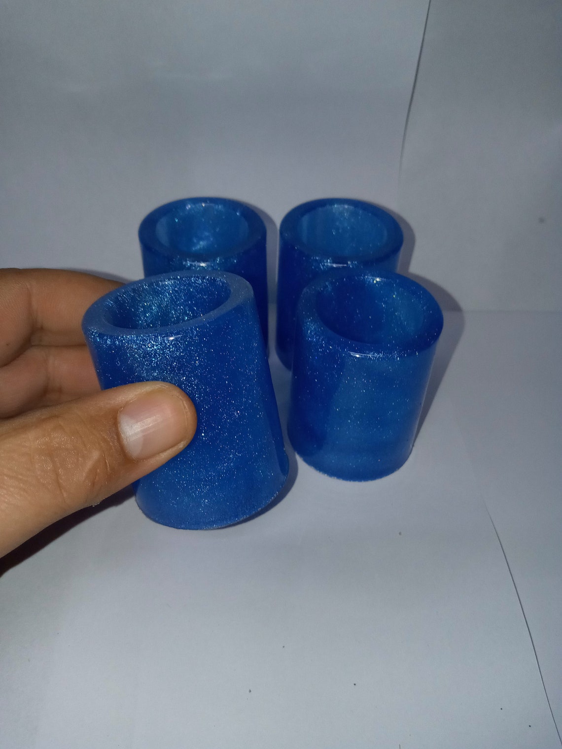 Epoxy Shot Glasses Set of 4 Etsy