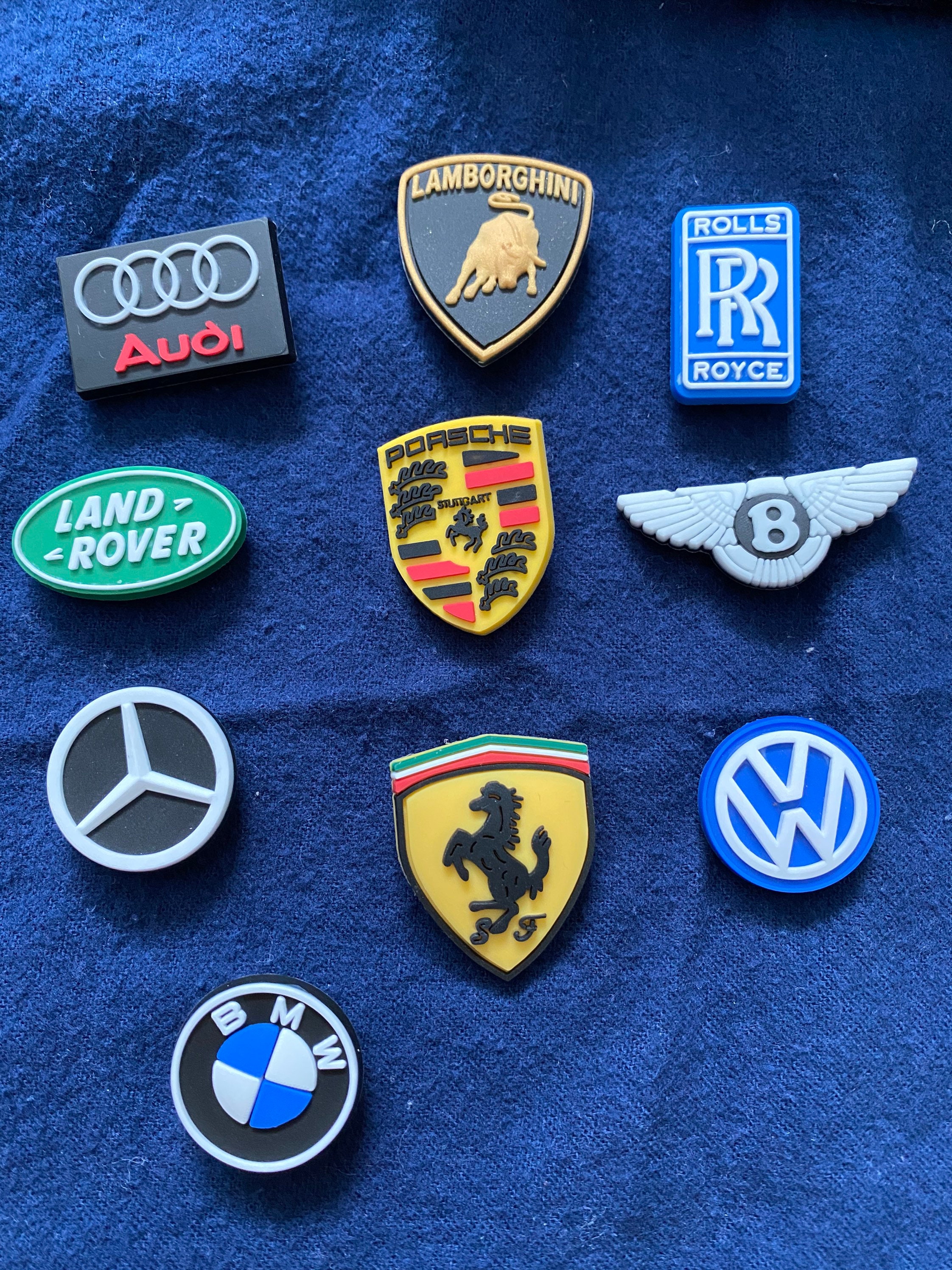 Car Brand Shoe Charms Clog Charms Croc Charms Etsy