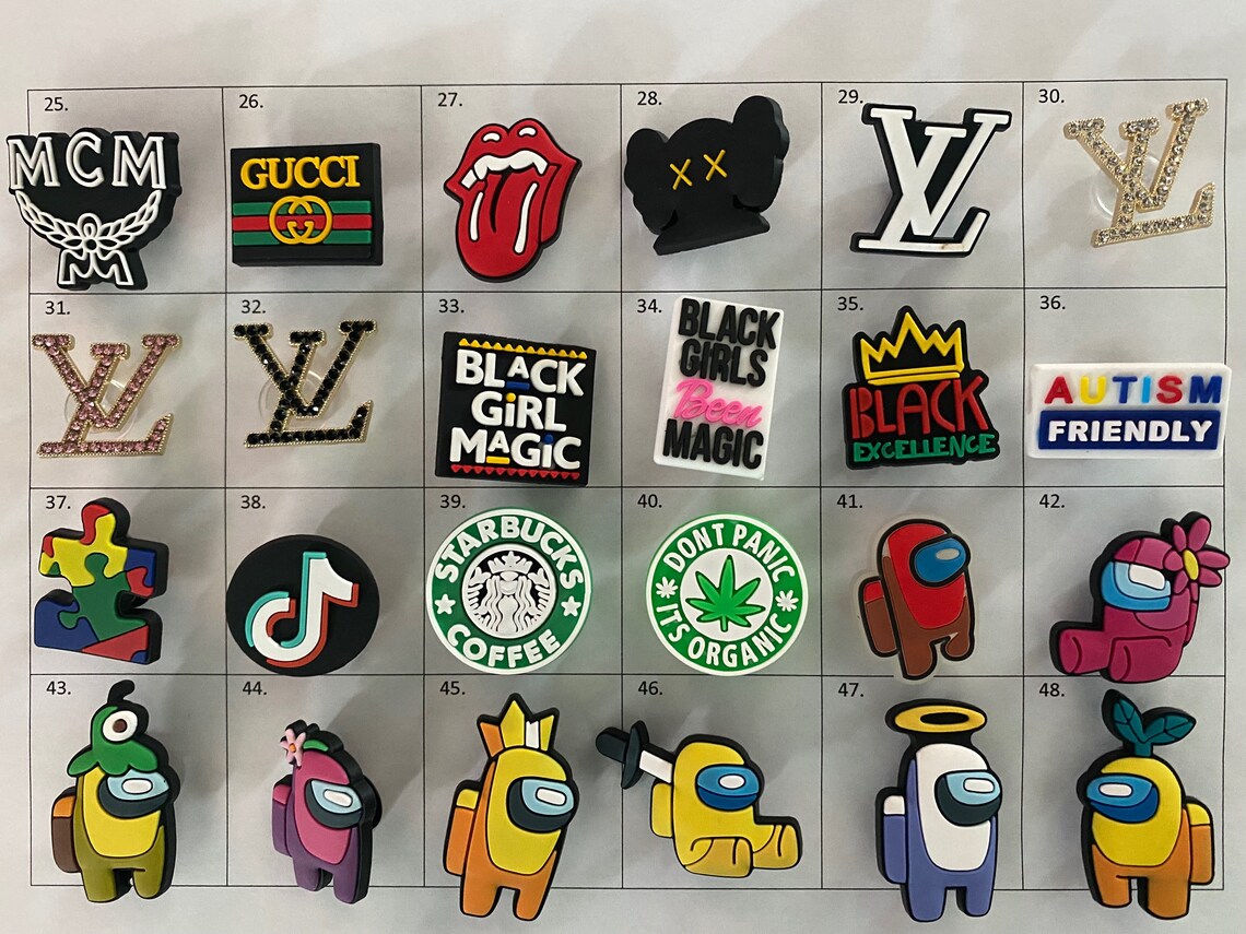 Shoe Charms for Adults and Kids Etsy