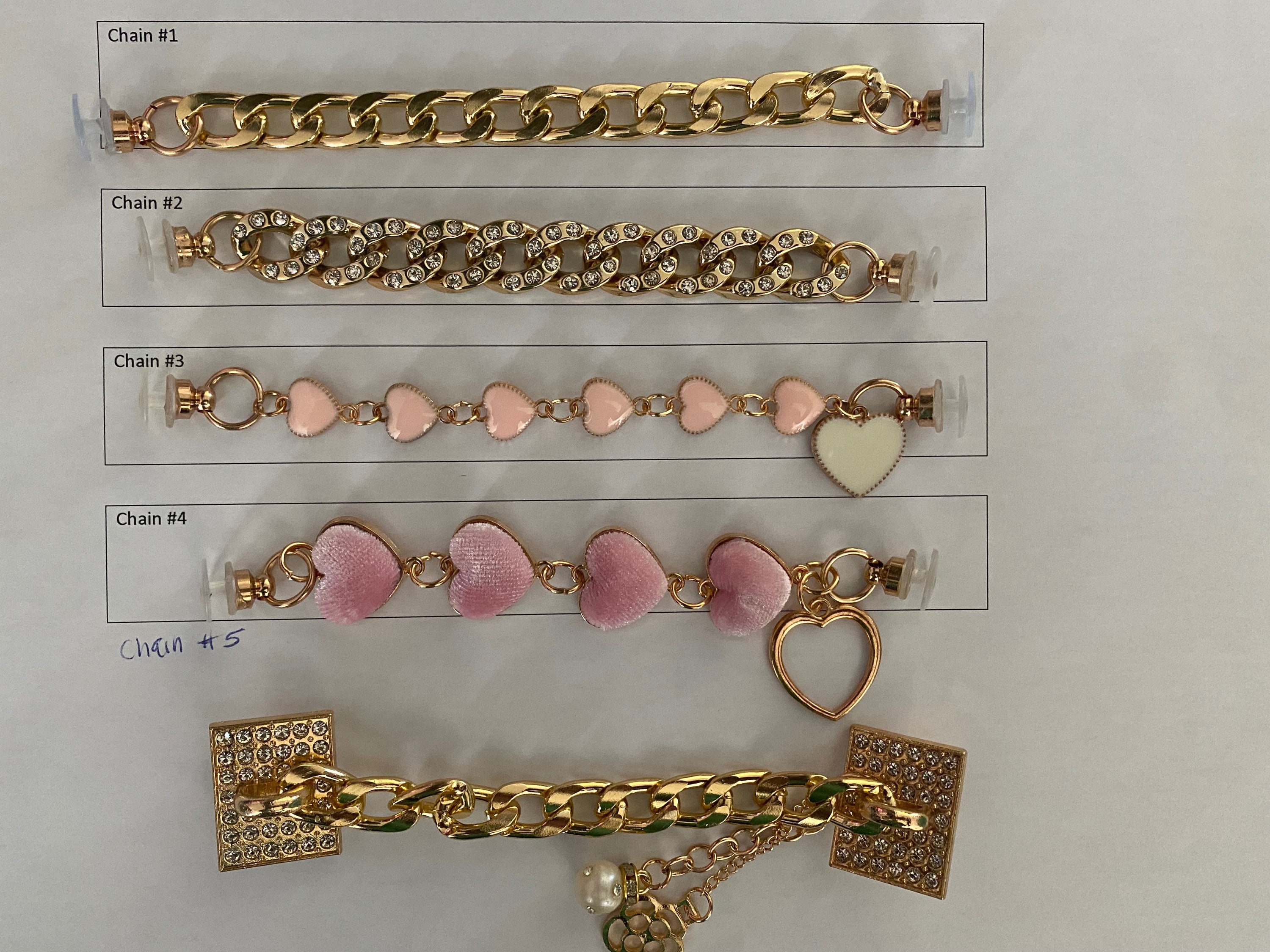 Chains for Crocs Etsy