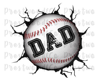 Baseball Dad Svg Etsy