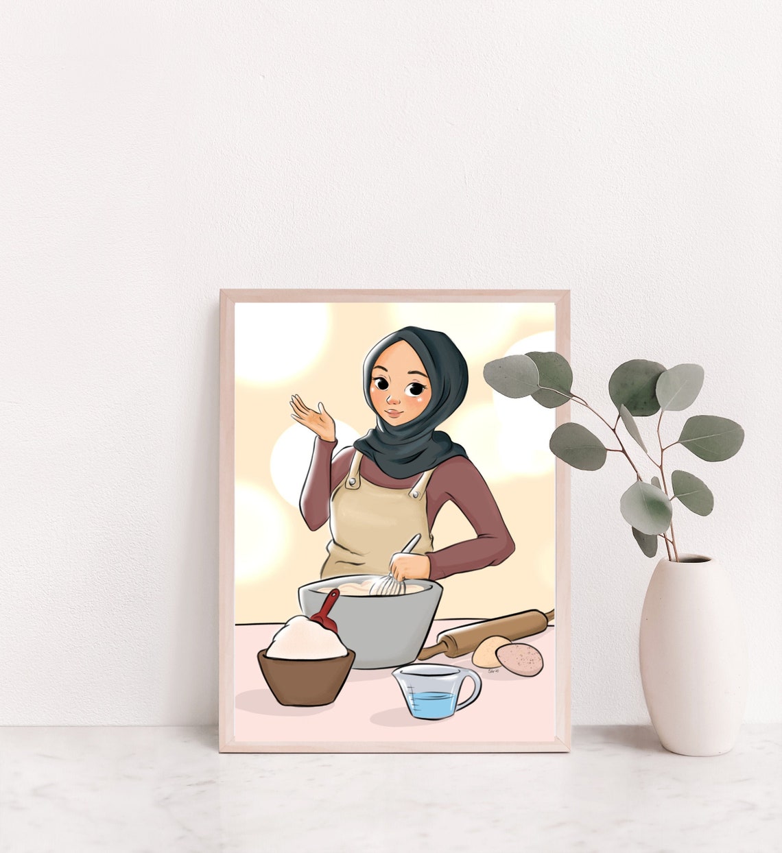 Personalized Gift Digital Portrait Gift for Her Portrait Etsy