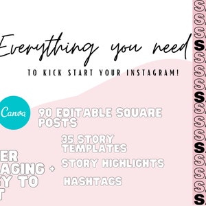 Engagement Boost Beauty Bundle for Instagram 130 Posts and - Etsy