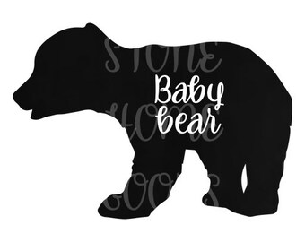 Download Bear Cub Svg Etsy