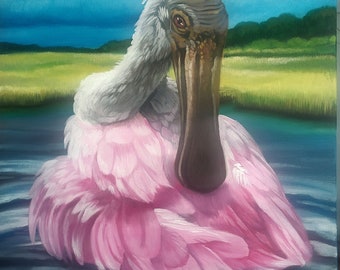 Roseate Spoonbill