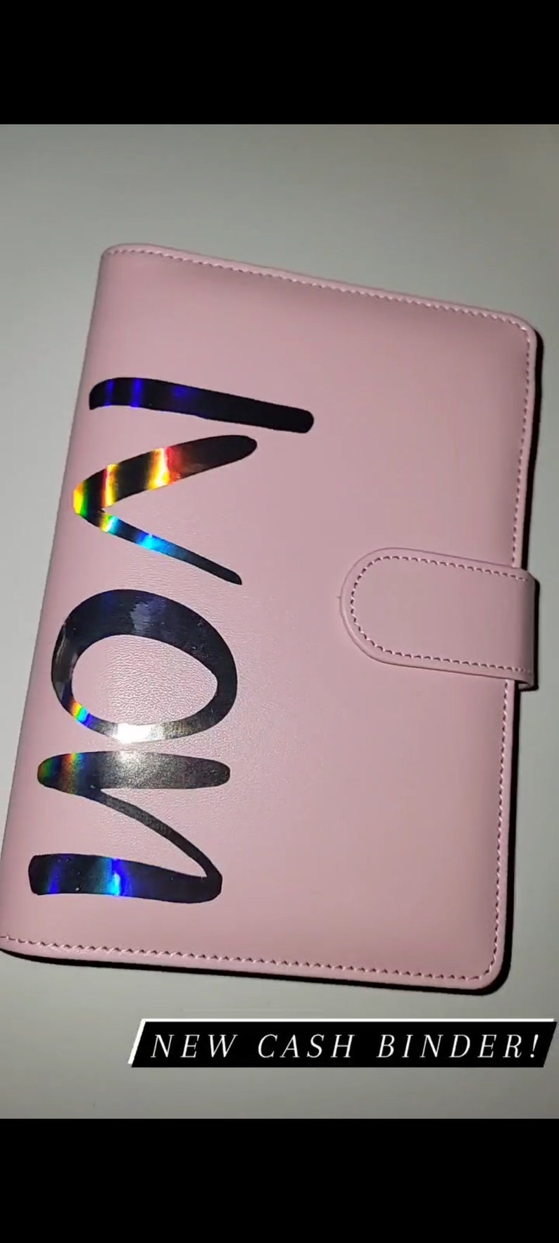 Custom Cash Binder Bundle Starter cash binder Binder Cash Etsy