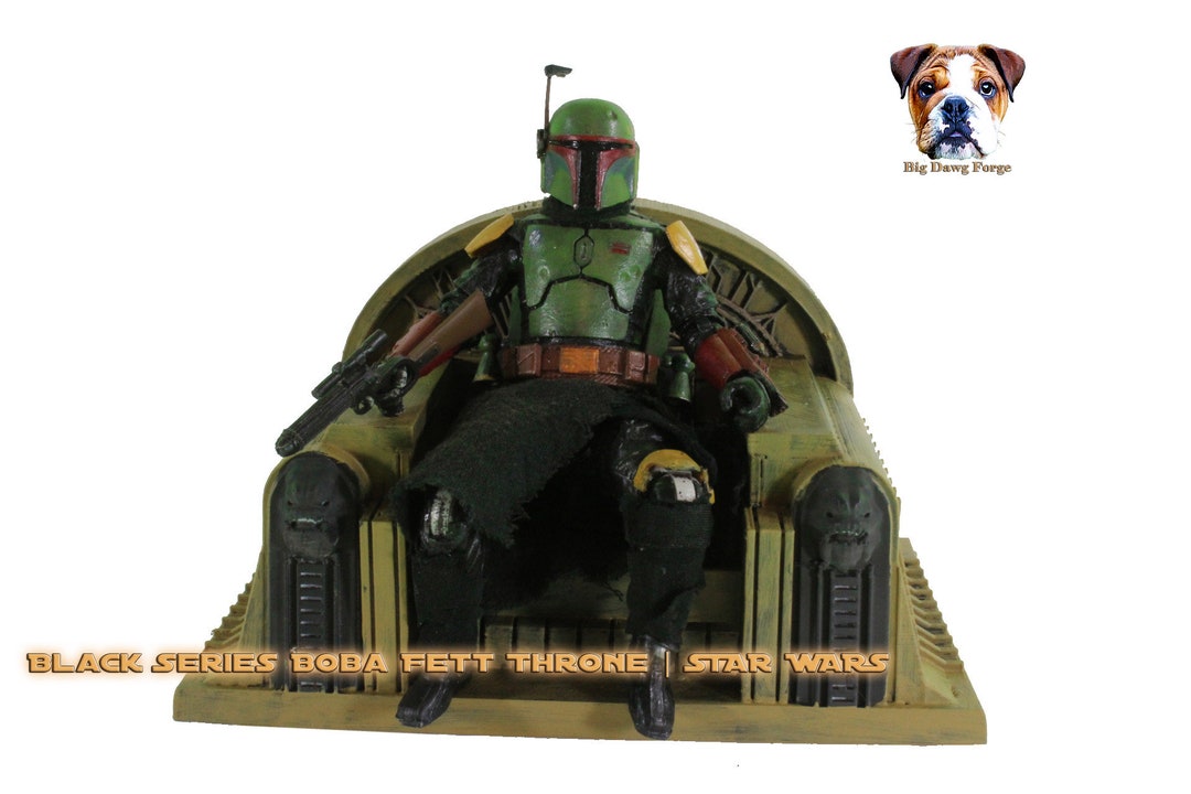 Book of Boba Fett Throne Star Wars Black Series Display Kit