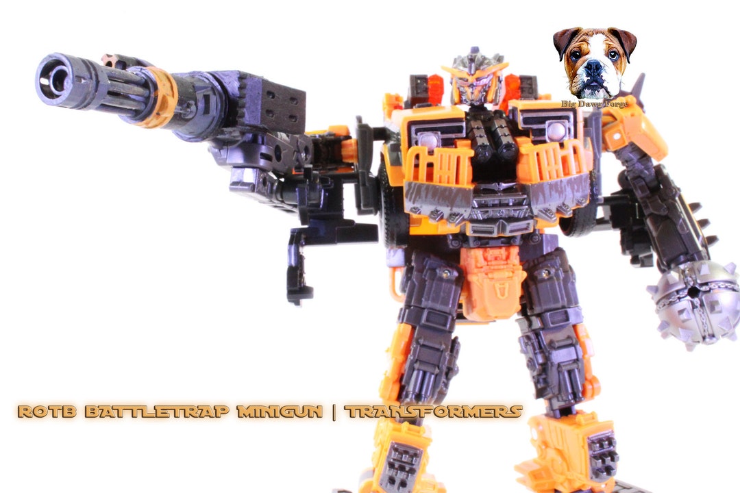 ROTB Battletrap Minigun Transformers Rise of the Beasts Upgrade Kit