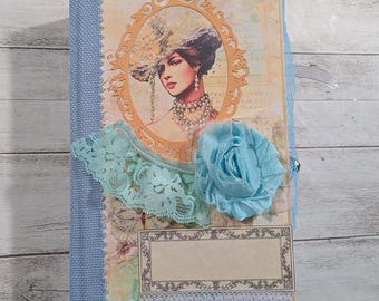 Lady Celeste Altered Book Journal
