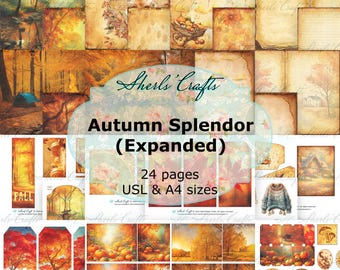 Herbstpracht – Erweiterte Ausgabe – A4- und US-Letter-Formate
