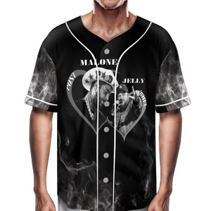 Camiseta de béisbol Jelly Roll de Post Malone, camiseta de concierto de Jelly Roll, artículos de Post