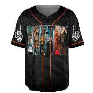 Malone Rap Music 2025 Camiseta de béisbol, Camiseta de rapero Posty
