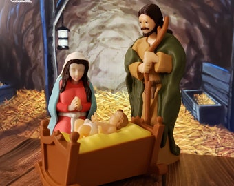 3D Printed Nativity