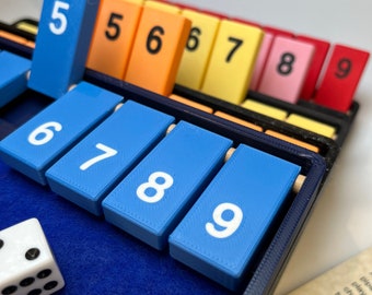 Shut The Box 3D Printed